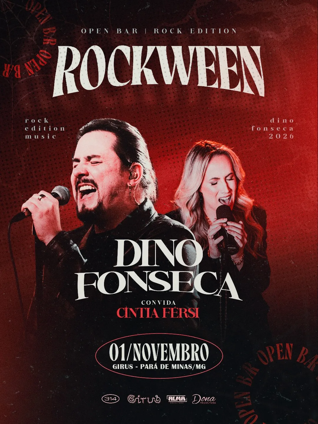 Rockween: noite de rock e open bar na Girus