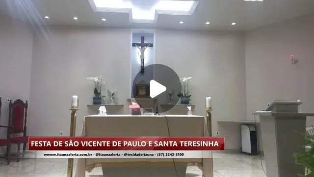 Festa de São Vicente de Paulo e Santa Teresinha começa quinta