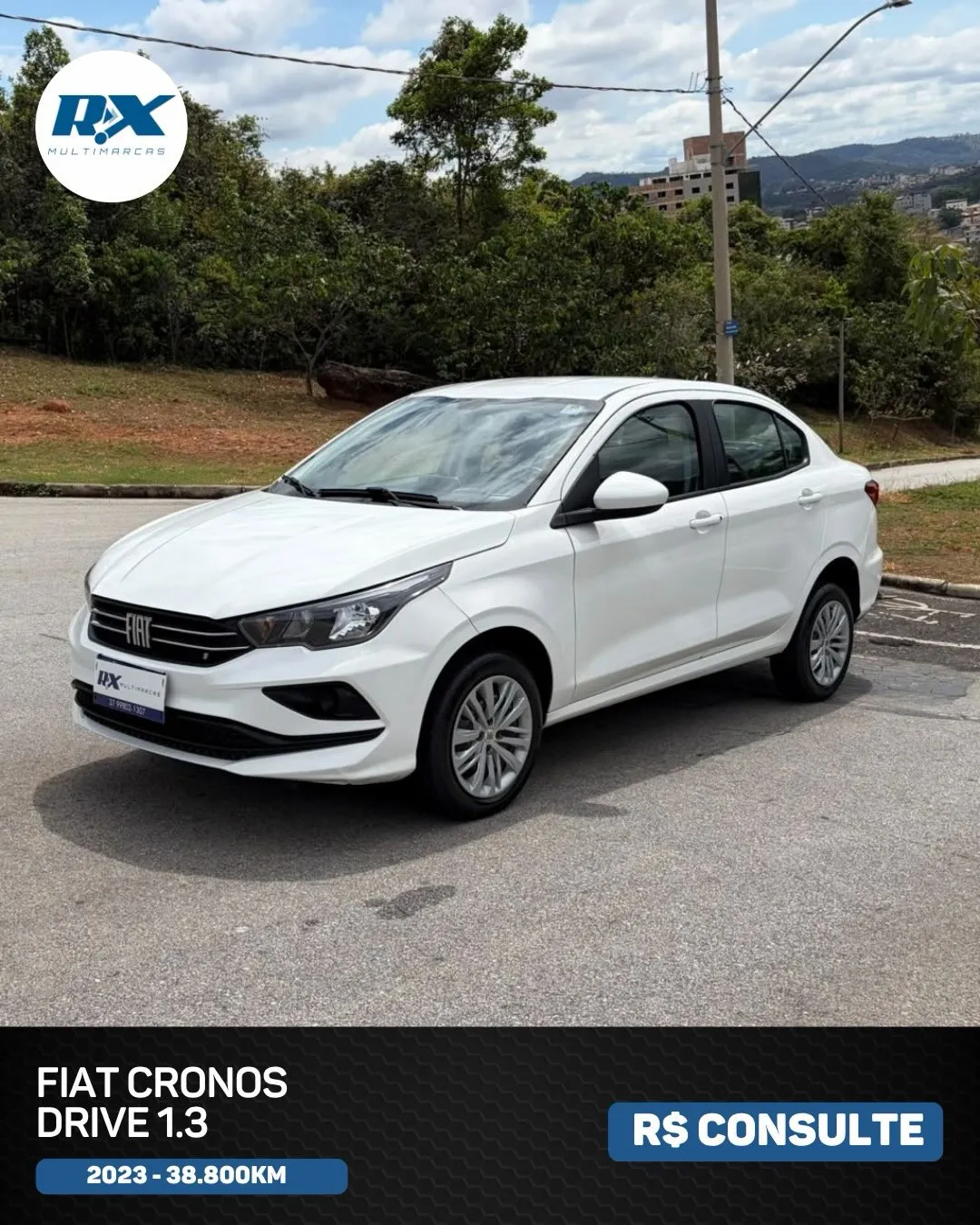 Fiat Cronos Drive 1.3 2023 — 38 mil km