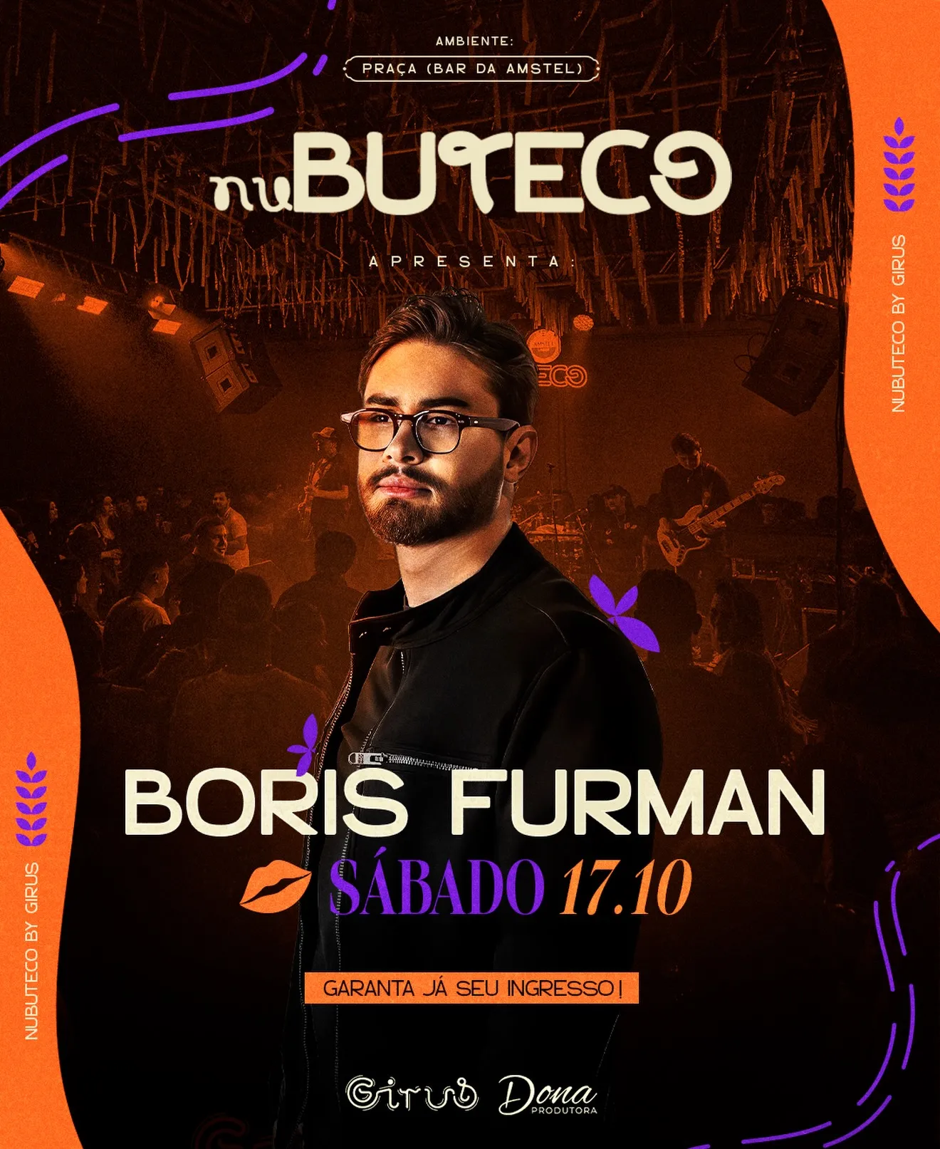 NuButeco com Boris Furman no Bar da Amstel