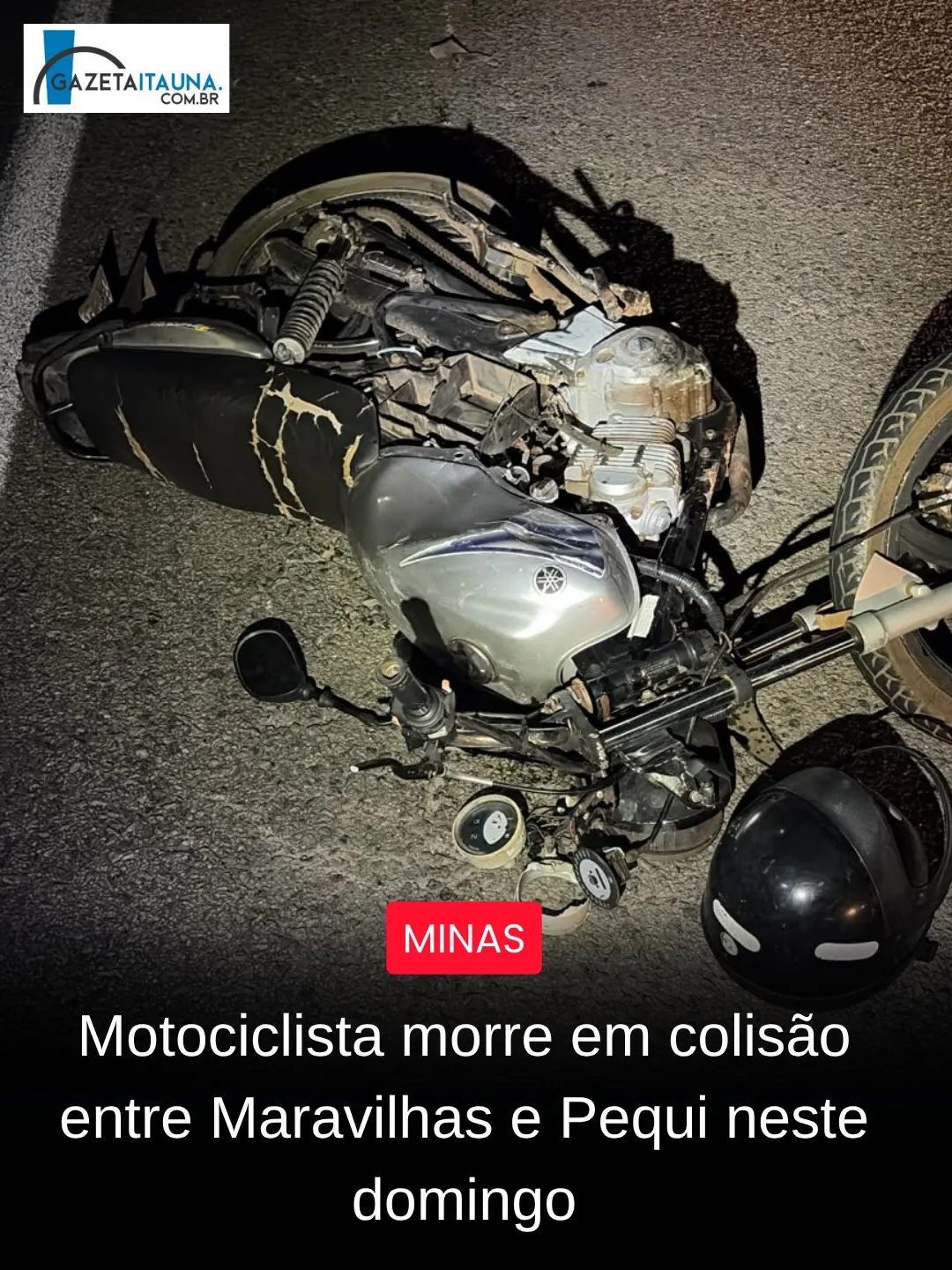 Motociclista de 33 anos morre em colisão frontal na MG-060