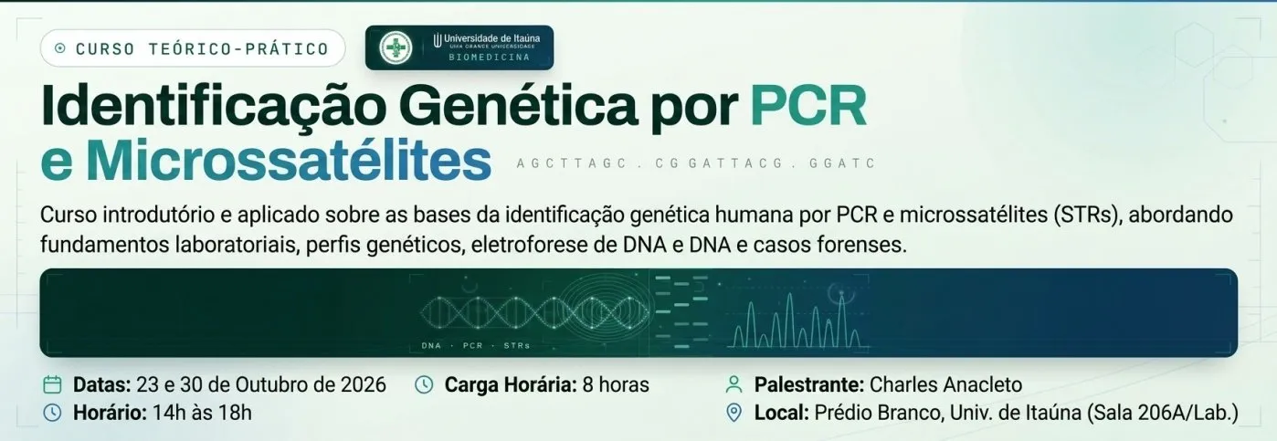 Curso Teórico Prático de Identificação Genética por PCR e Microssatélites