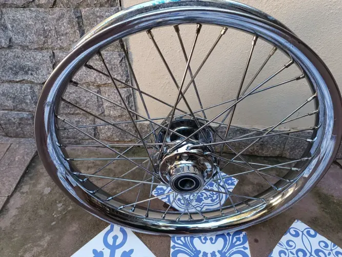 Roda aro 21 abaulada  Harley Davidson