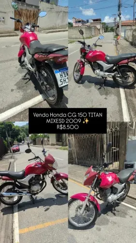 HONDA CG 150 TINTAN MIXESD 2009