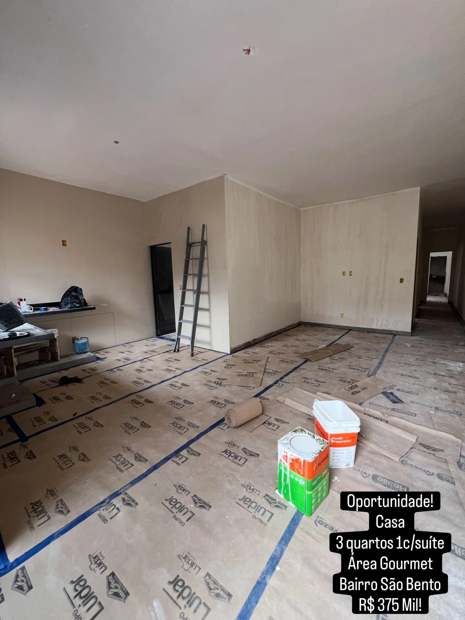 Casa 3 quartos com suíte no Bairro São Bento