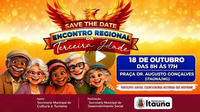 Encontro Regional da Terceira Idade em outubro