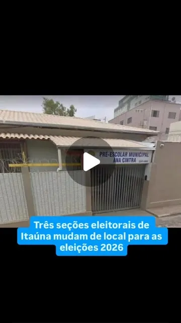 Mudança de locais de votação em Itaúna: seções eleitorais