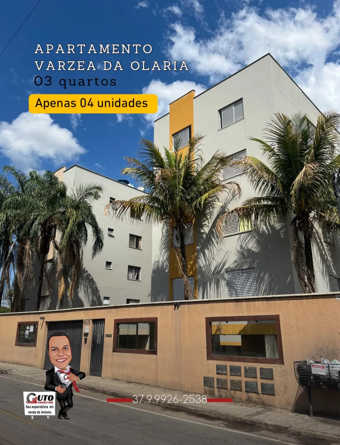 Apartamento 3 quartos à venda na Várzea da Olaria