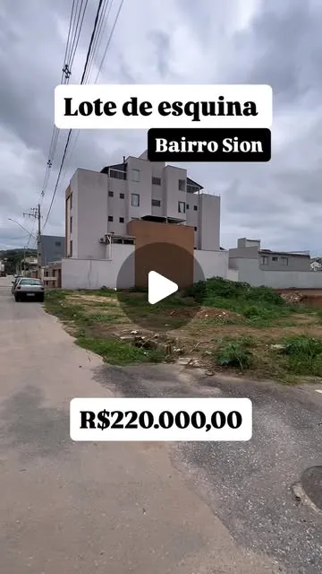 Lote 300 m² à venda no Bairro Sion
