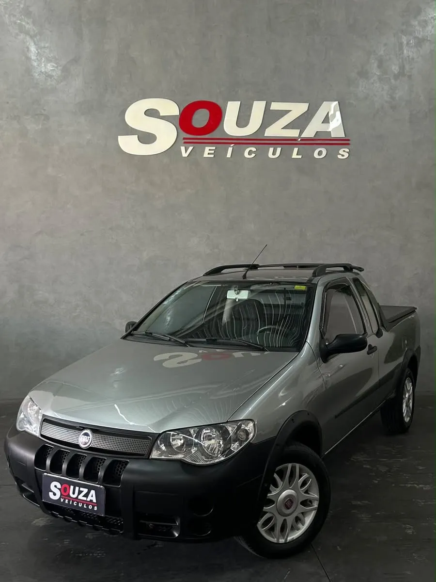 Fiat Strada 1.4 CE 2008 — 104 mil km