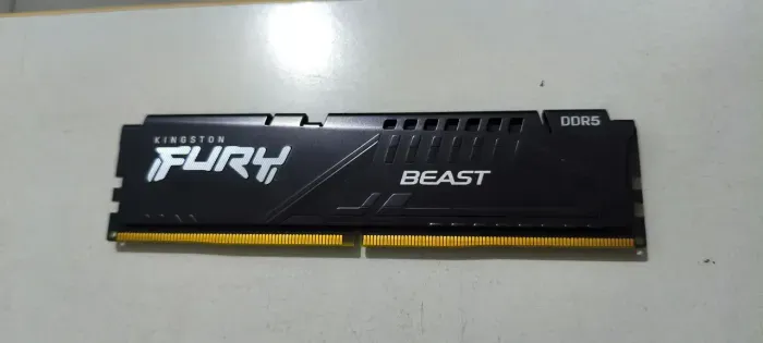 Memória Ram DDR5 1x16 6000mhz CL40 Kingston Fury Beast