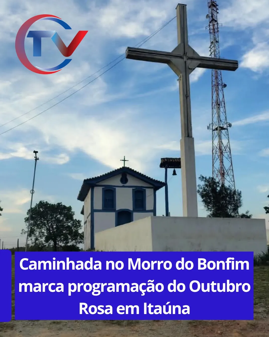 Caminhada Outubro Rosa no Morro do Bonfim