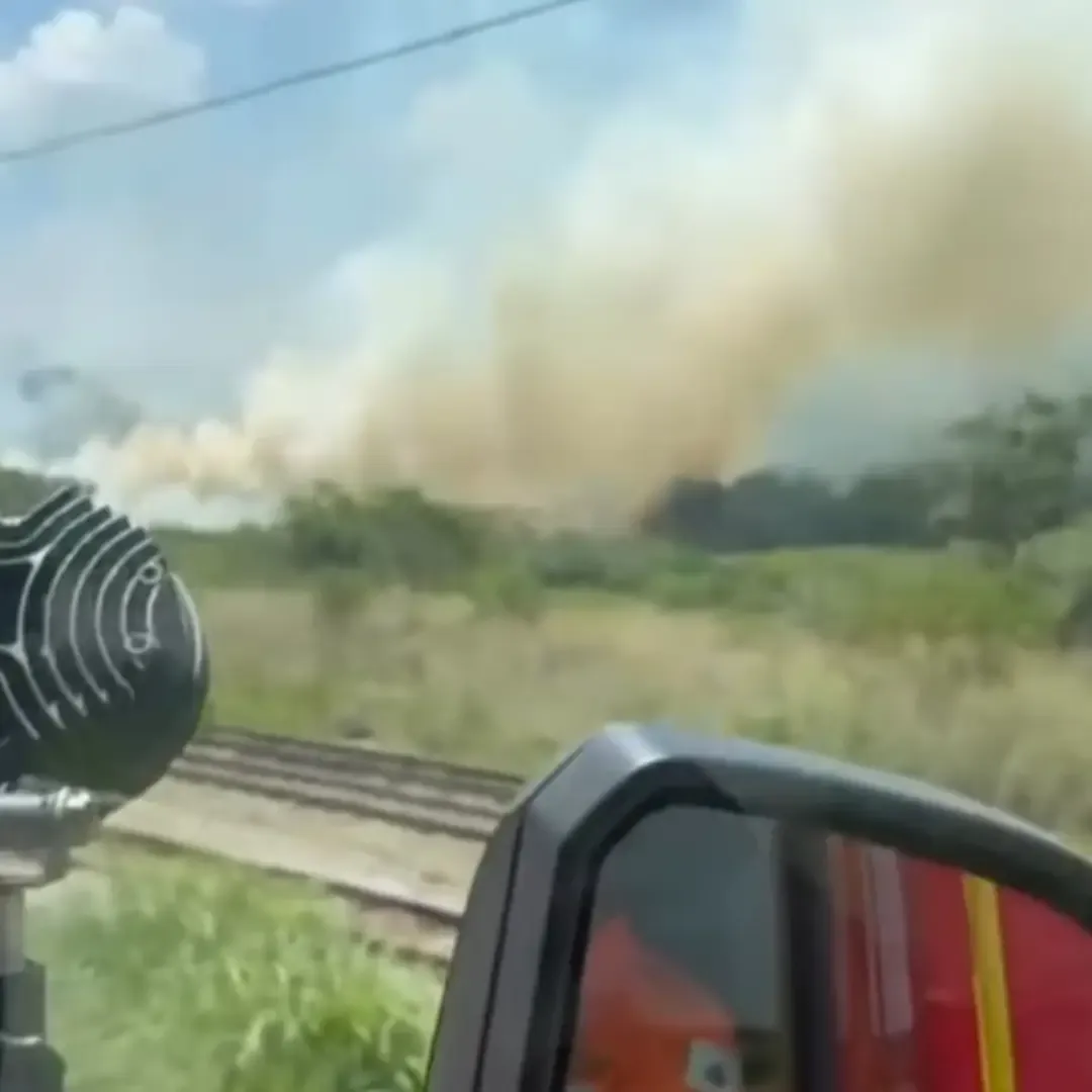 Incêndio consome 20 hectares no bairro Santanense