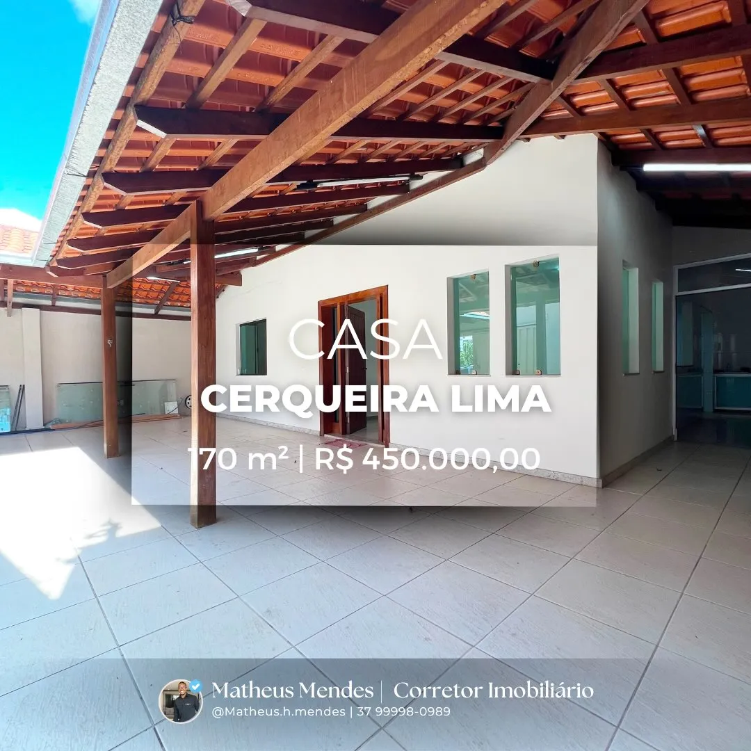 Casa 2 quartos à venda no Cerqueira Lima