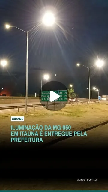 Live: inauguração da iluminação do trevo da Silva Jardim