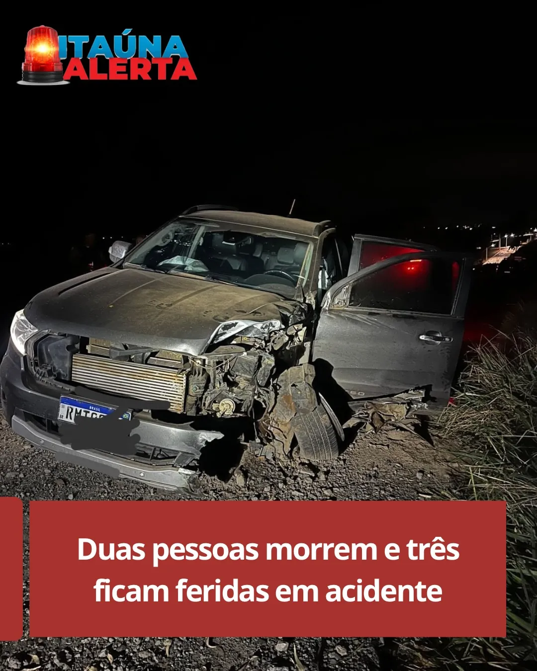 Acidente na AMG-0320 em São Gonçalo do Pará deixa dois mortos