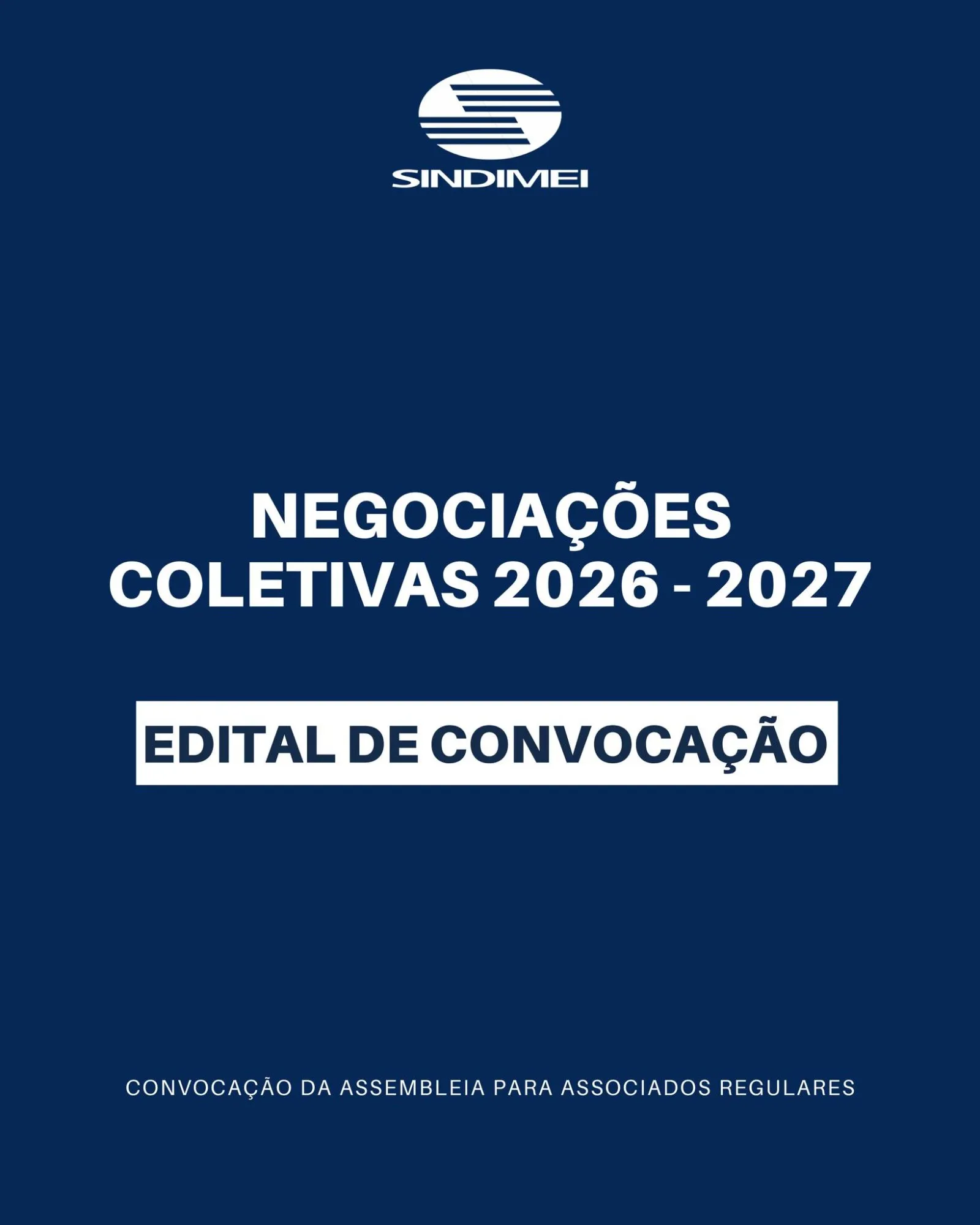 Assembleia Geral do SINDIMEI em Itaúna