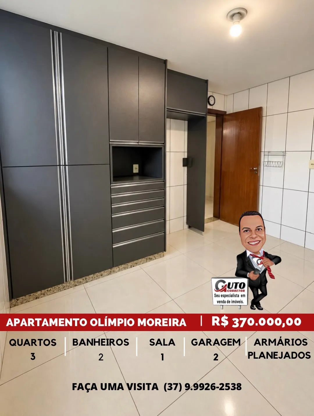 Apartamento 3 quartos à venda no Olímpio Moreira