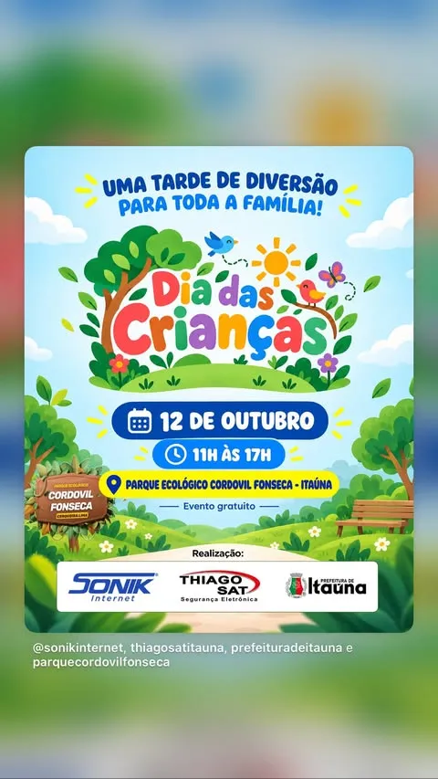 Tarde de Diversão no Parque Cordovil – Dia das Crianças