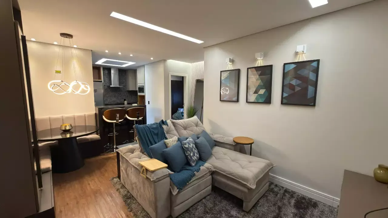 Apartamento 2 quartos mobiliado à venda no Olímpio Moreira