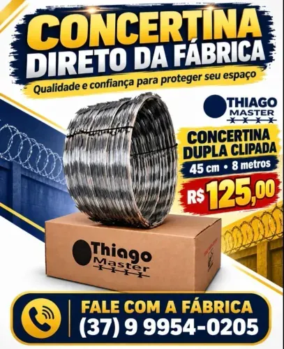 Concertina direto da fábrica!
