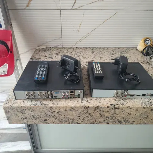 DVR com câmeras