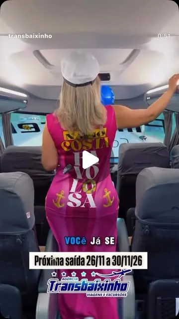 Excursão de férias com a Transbaixinho Viagens