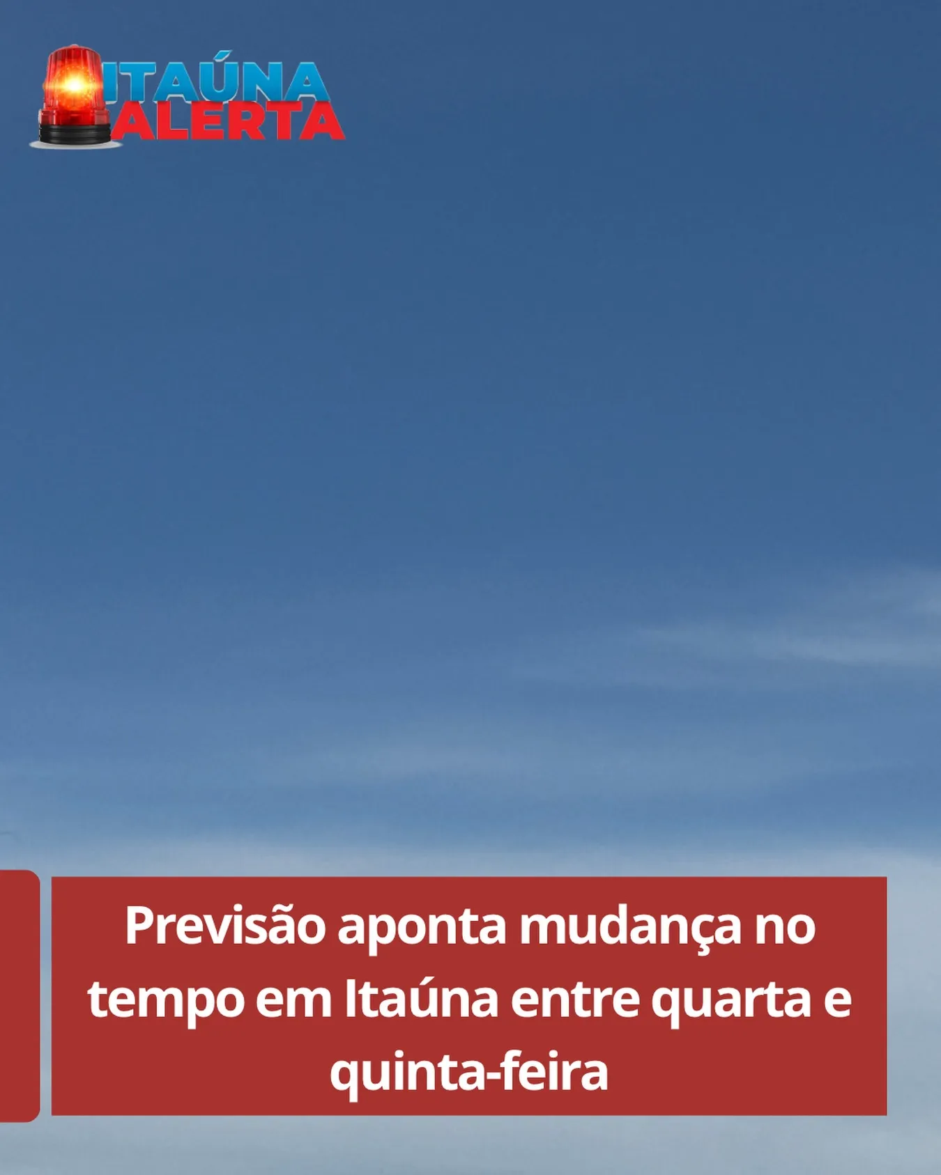 Previsão do tempo em Itaúna: chuva na quarta e sol na quinta