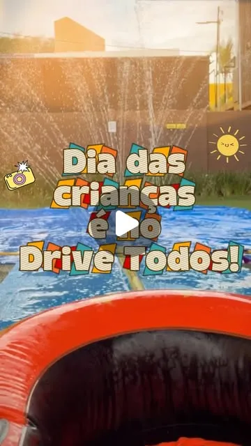 Drive Splash Kids no Drive Todos – 10 a 12 de outubro