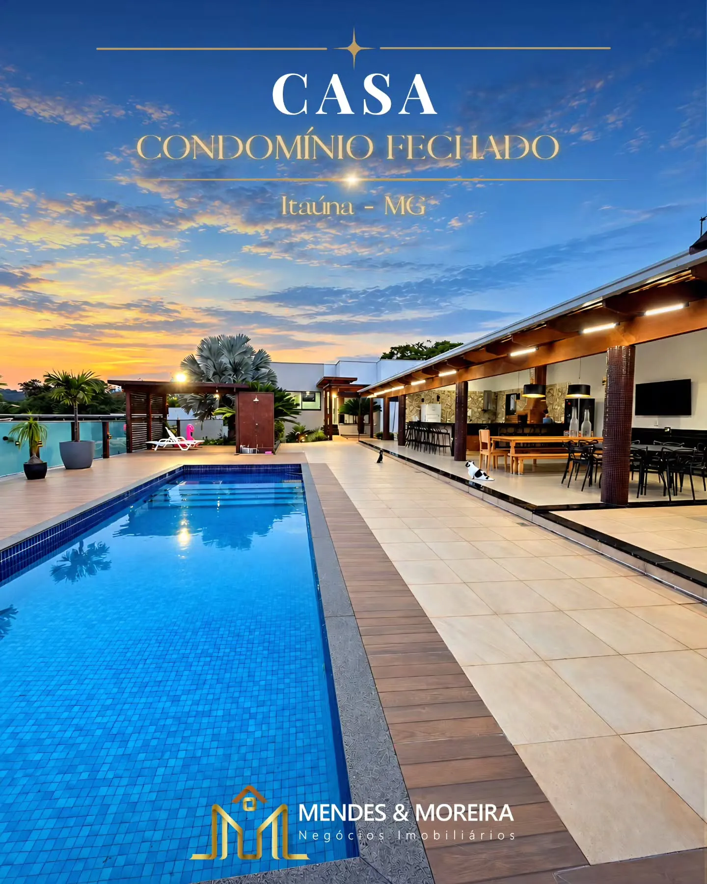 Casa 4 Suítes à Venda – Condomínio Fechado