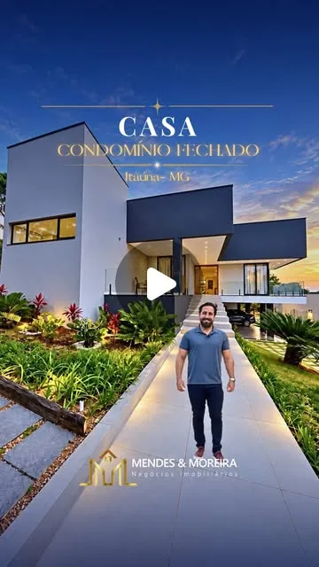 Casa 4 suítes à venda em condomínio fechado