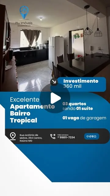 Apartamento 3 quartos à venda no Tropical