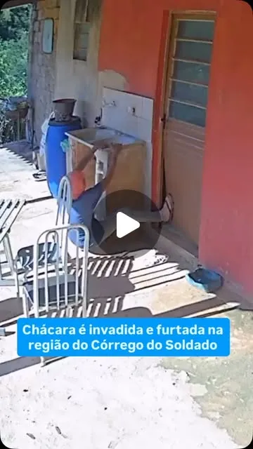 Casal invade sítio e furta objetos na zona rural
