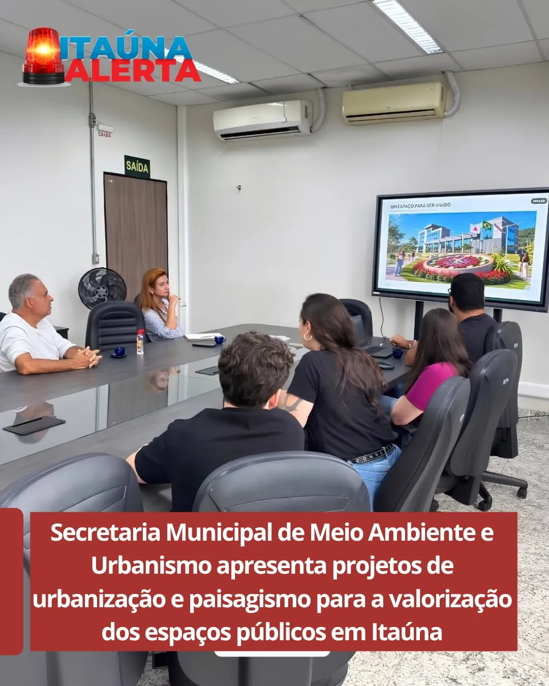 Prefeitura de Itaúna planeja relógio floral e letreiro "Eu amo Itaúna"