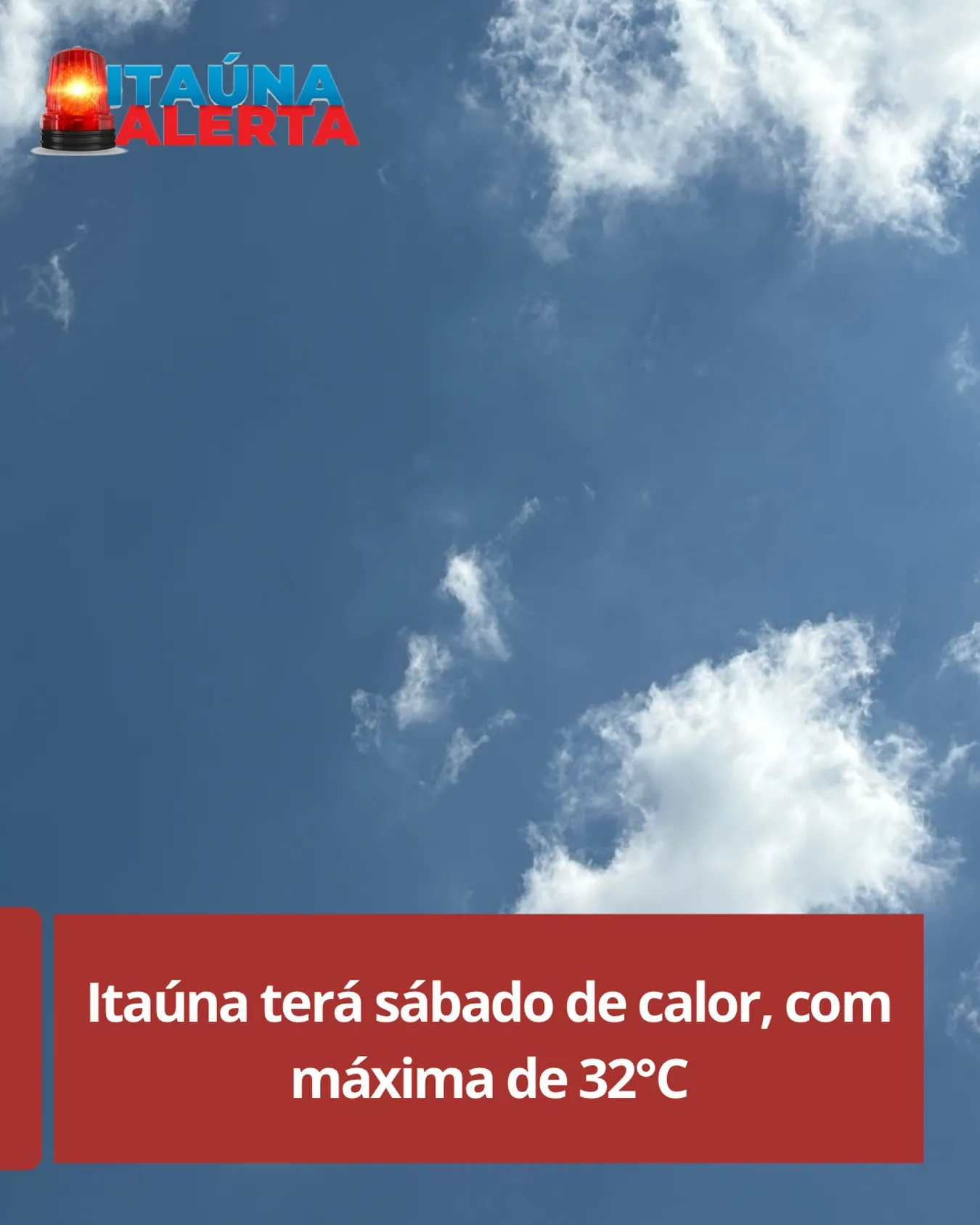 Previsão do tempo em Itaúna: sábado de calor e alerta de baixa umidade