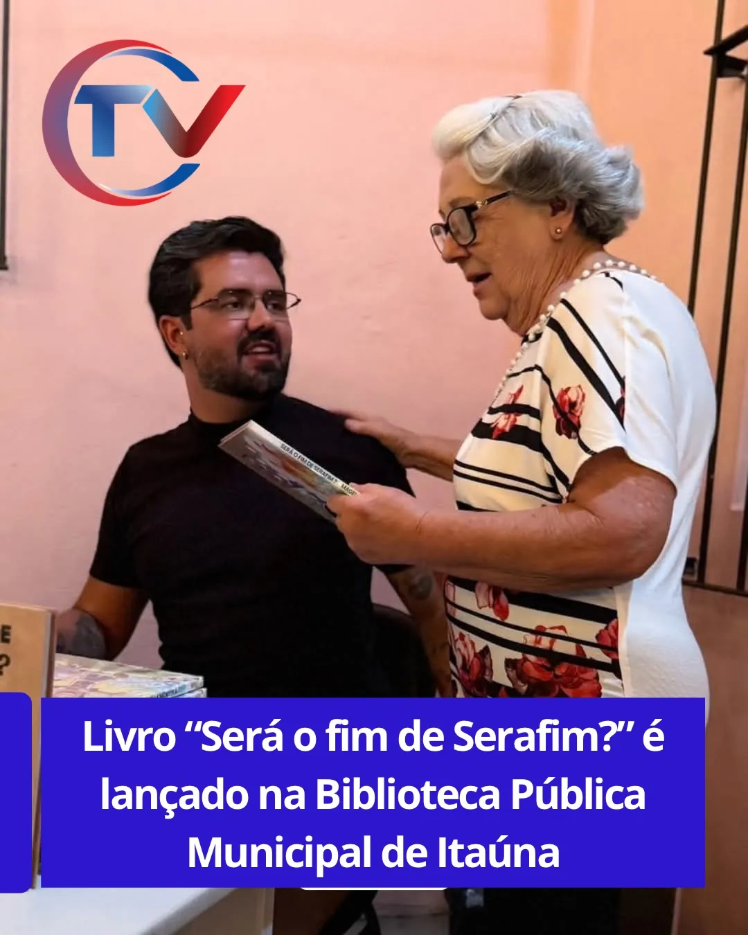 Lançamento de livro infantil 'Será o fim de Serafim?'