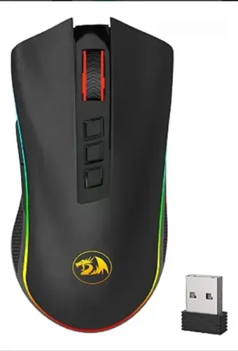 Mouse Gamer Sem Fio Redragon Cobra Pro M711 Preto