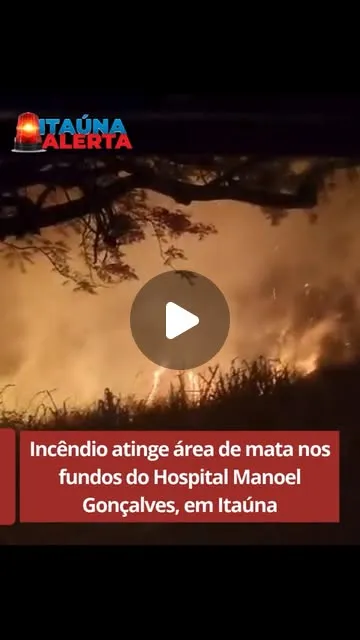Incêndio atinge mata no bairro Universitário