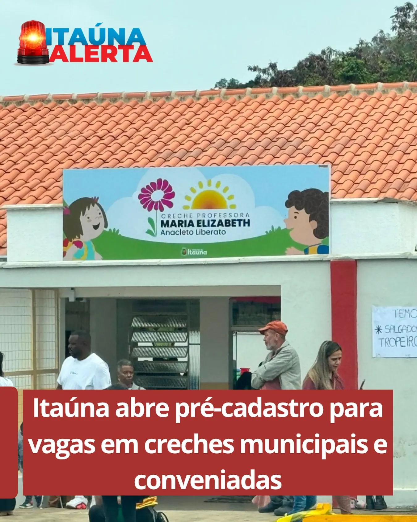 Pré-cadastro para creches de Itaúna — até 23 de novembro
