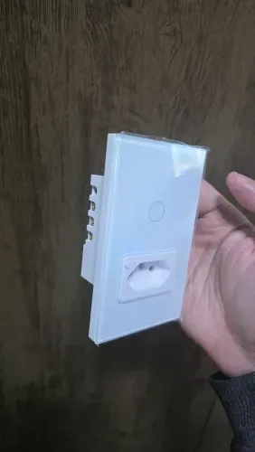 Interruptor Smart Avatto WiFi + Tomada 1 botão (vendo até 2 un., LEIA A DESCRIÇÃO)