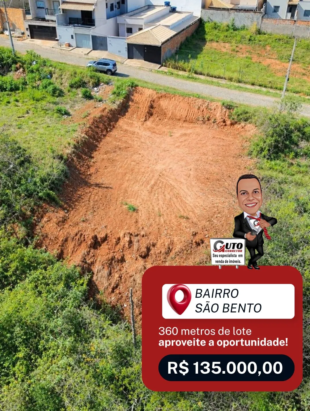 Lote 360 m² à venda no Bairro São Bento