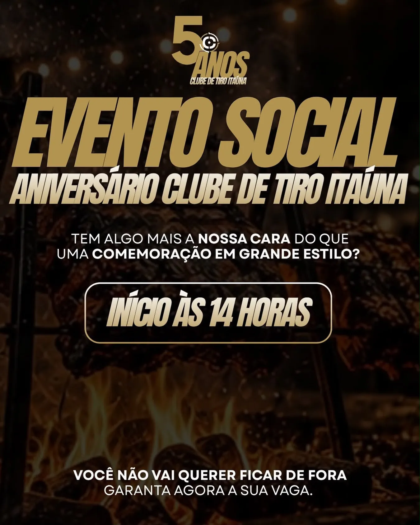 Festa de 5 anos do Clube de Tiro Itaúna