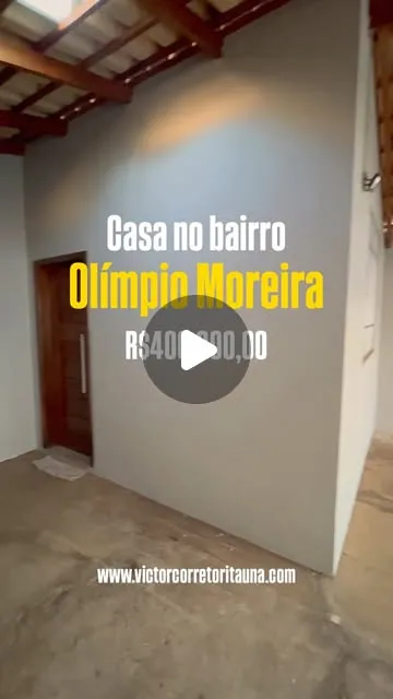 Casa 3 quartos à venda no Olímpio Moreira