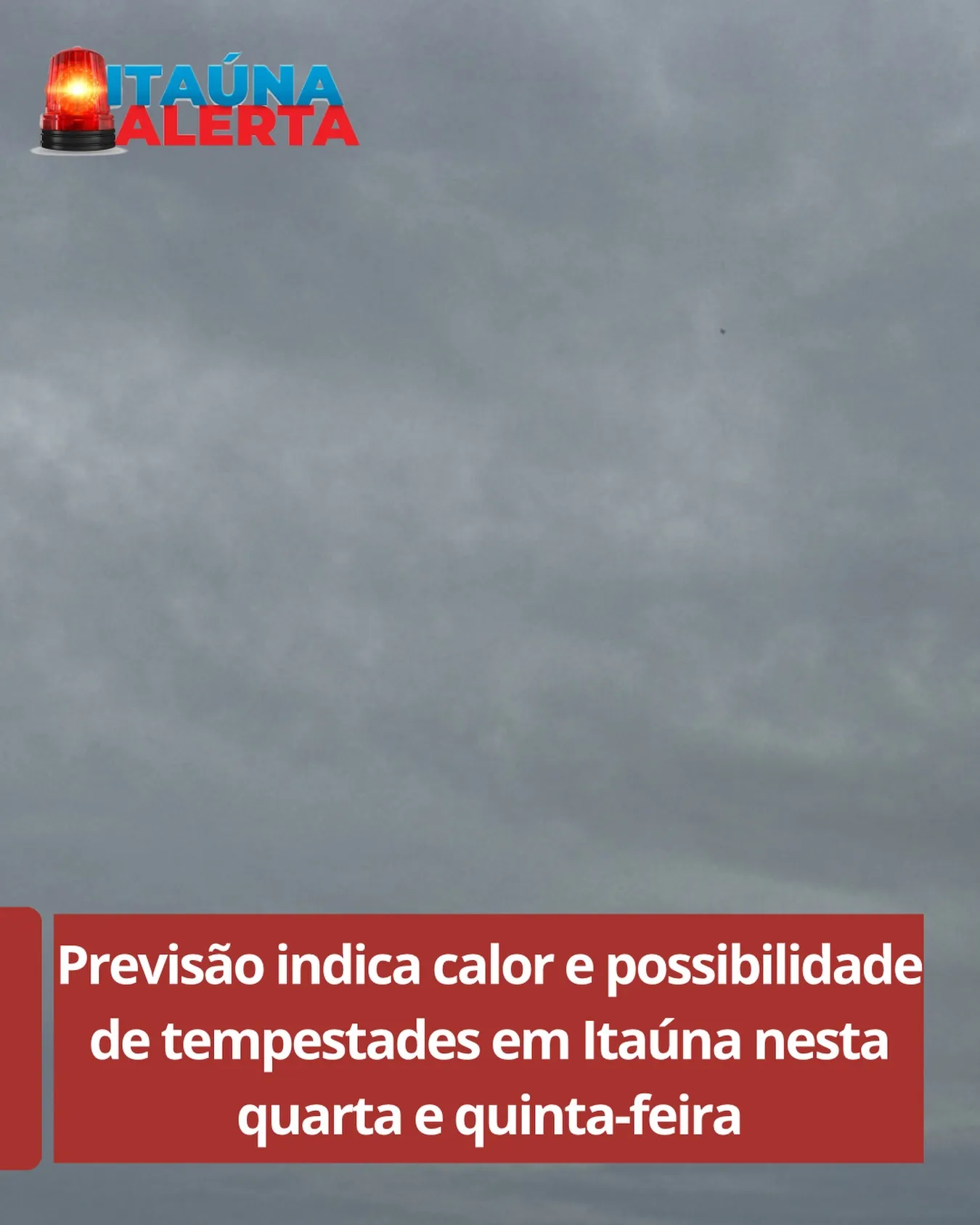 Previsão do tempo em Itaúna: chuva e alerta de tempestade até quinta