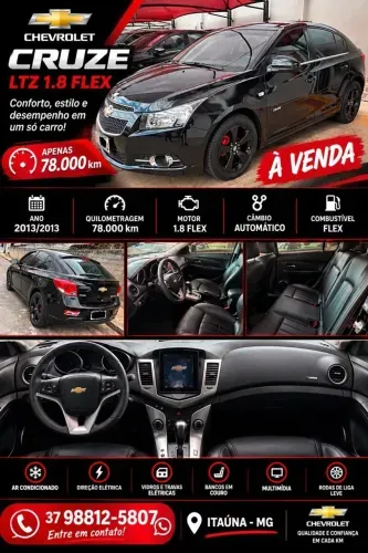 Chevrolet Cruze HB Sport LT 1.8 16V Flexp. 5P AUT 2013