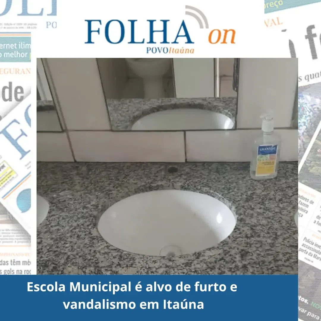 Furto em Escola Padre Waldemar no Parque Jardim Santanense