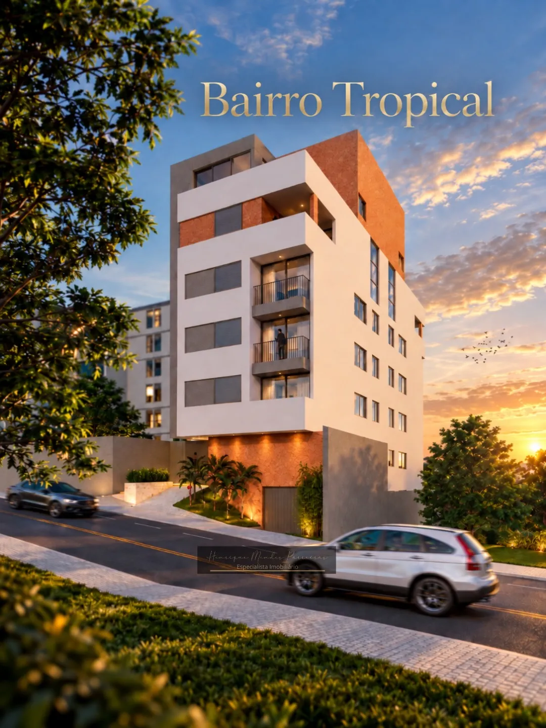 Apartamento 3 quartos com suíte no Bairro Tropical