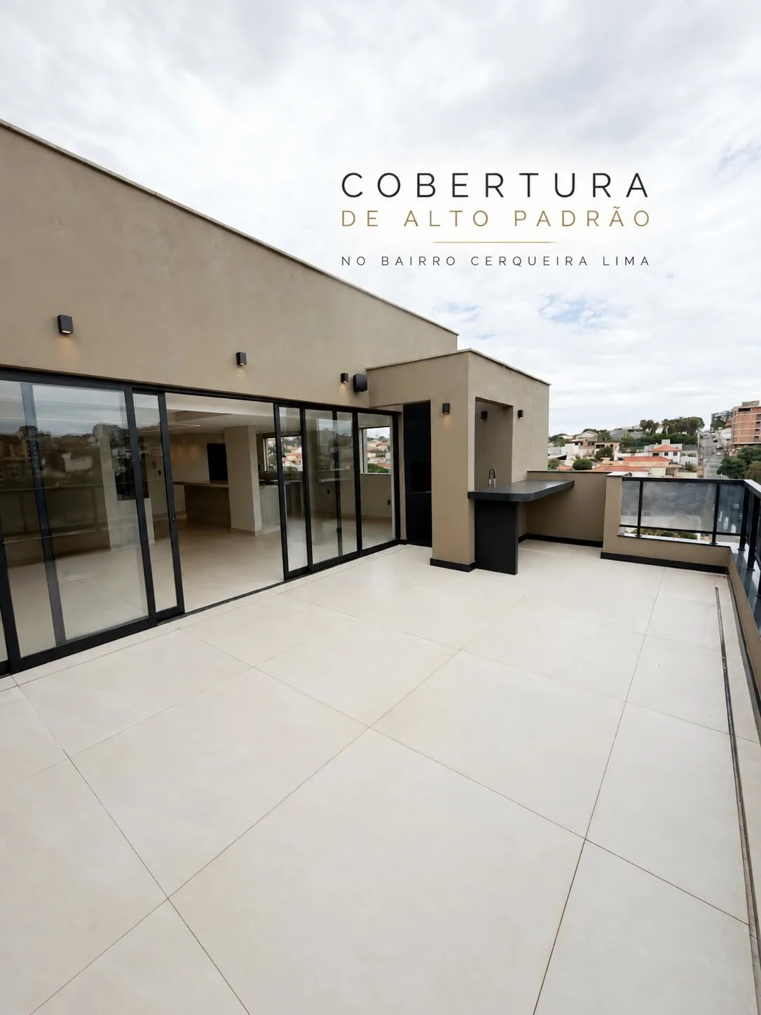 Cobertura de alto padrão 280 m² no Cerqueira Lima