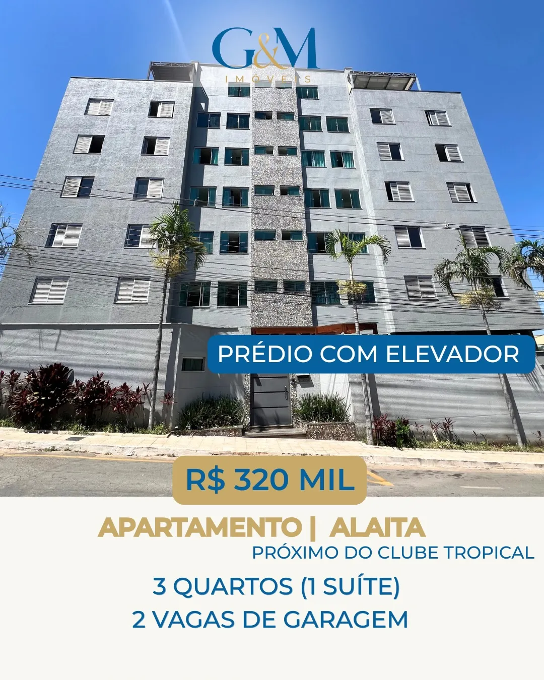 Apartamento 3 quartos à venda no Bairro Alaita