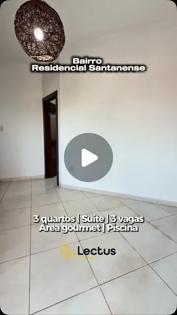 Casa 3 quartos com piscina no Residencial Santanense